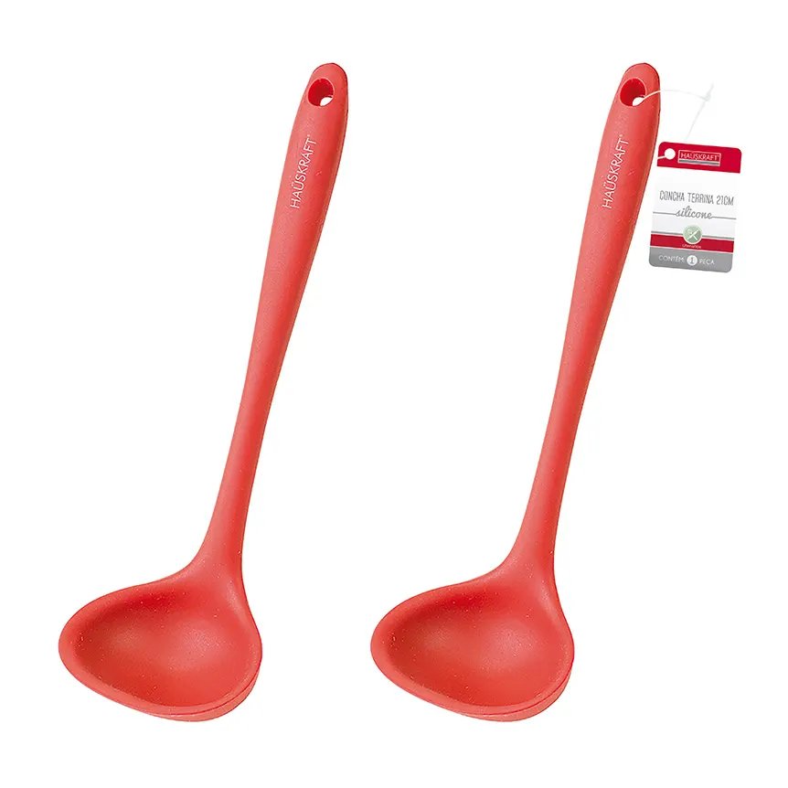 Concha Terrina Silicone Vermelha 21cm — imagem 3