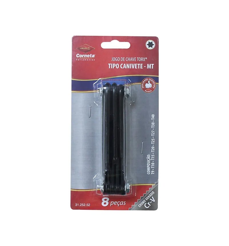 Torx Canivete MT T9-T40 Jogo 8 Peças — imagem 2