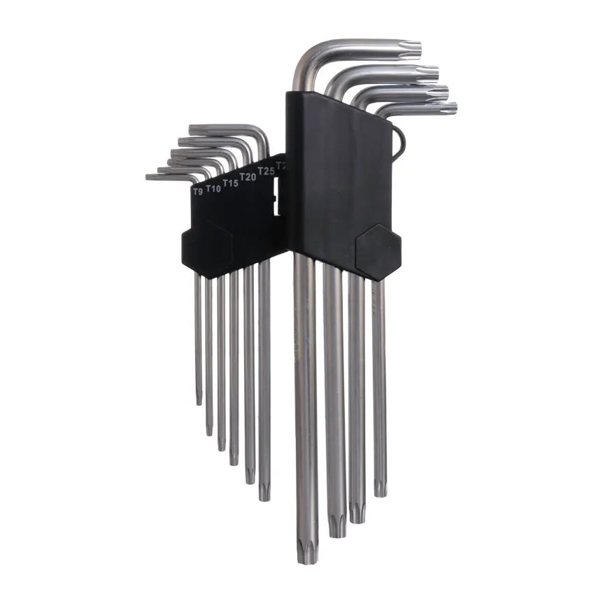 Chave Torx Extra Longa com Furo 10 Peças — imagem 4