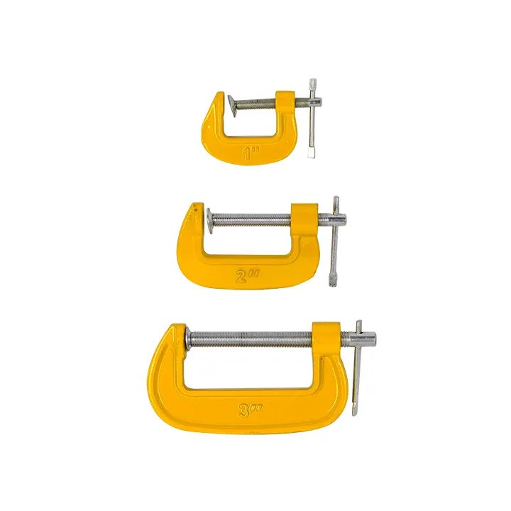 Kit Grampo Sargento de Aço Tipo C 1’’/2’’/3’’ — imagem 2