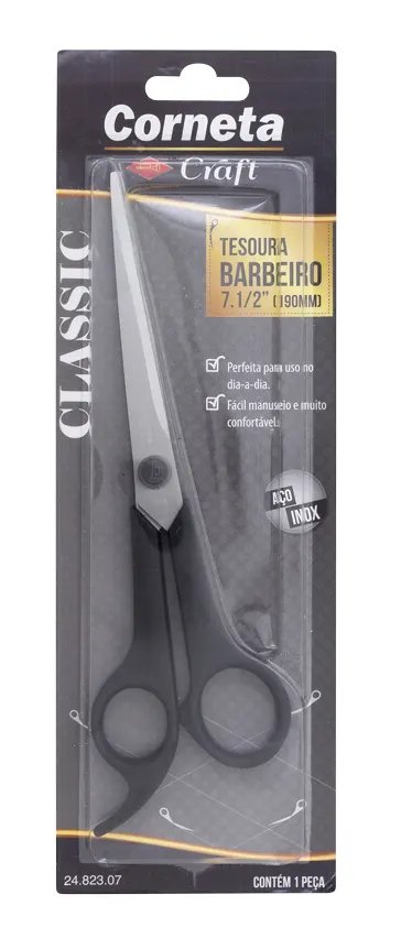 Tesoura Classic Barbeiro 7" — imagem 3