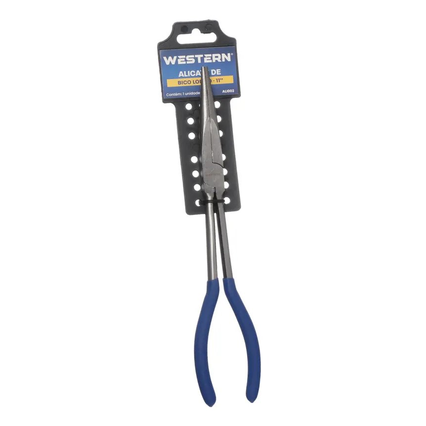 Alicate Bico Longo Azul 11" — imagem 3