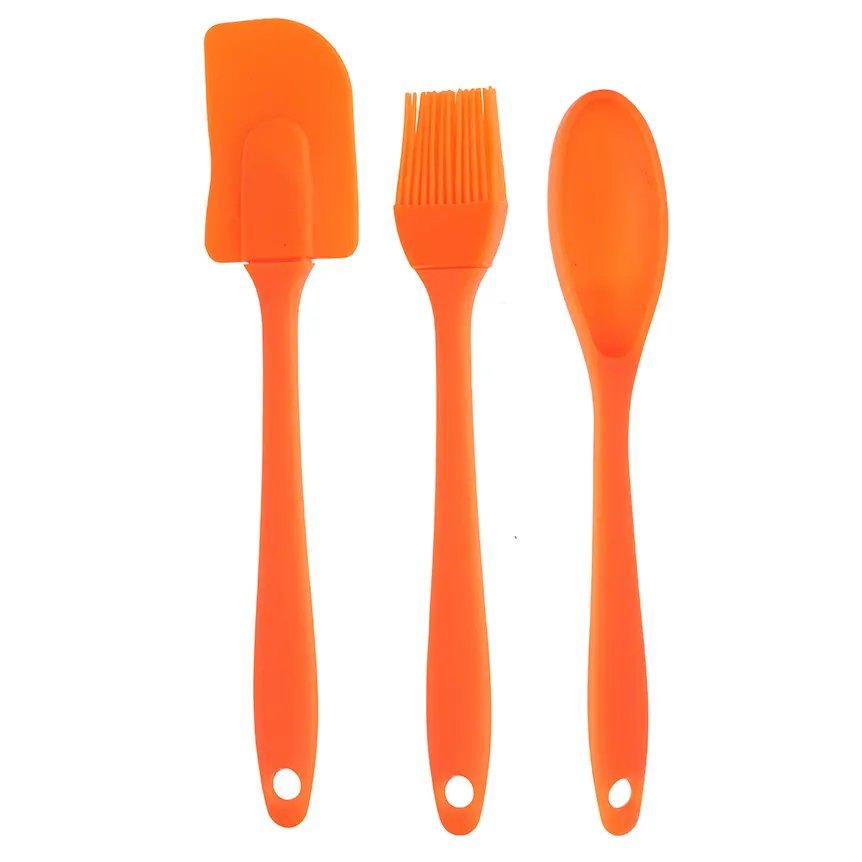 Jogo 3 Utensílios Silicone — imagem 2