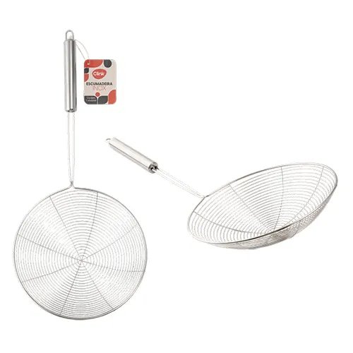Escumadeira Aço INOX 18,8 cm x 6,5 cm x 41,5 cm — imagem 3