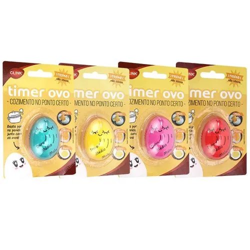 Timer Ovos Resina 5,5 cm x 4 cm — imagem 2