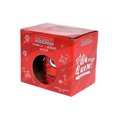 Caneca Humor Raiva 330ml — imagem 3