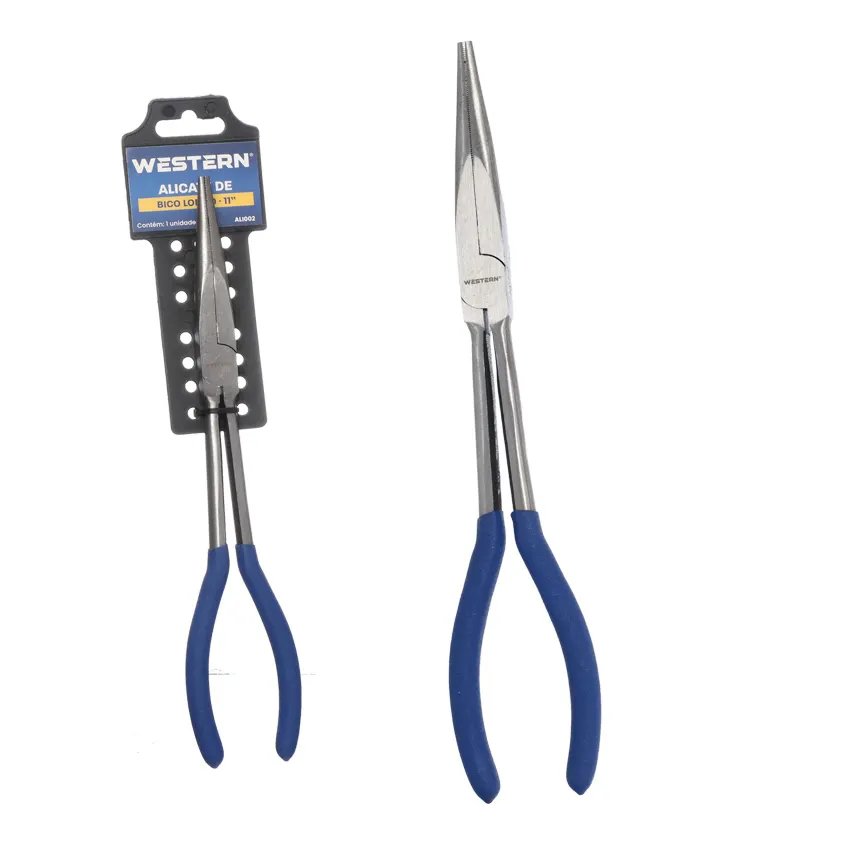 Alicate Bico Longo Azul 11" — imagem 4