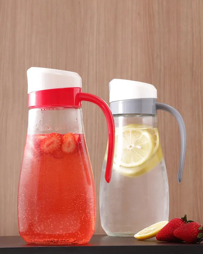 Jarra Vidro Paládio Cinza 950ml — imagem 2