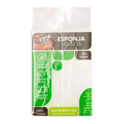 Esponja Mágica Melamina 10 cm x 7 cm x 3 cm (1 un) — imagem 3