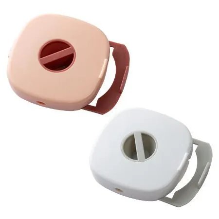 Porta Cabos Retratil Plástico 7 cm x 7,2 cm x 1,5 cm — imagem 2