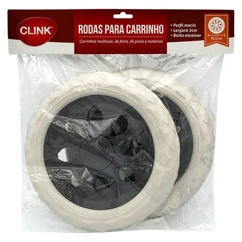 Rodinha Carrinho Multiuso Par 16,5 cm x 16,5 cm — imagem 3