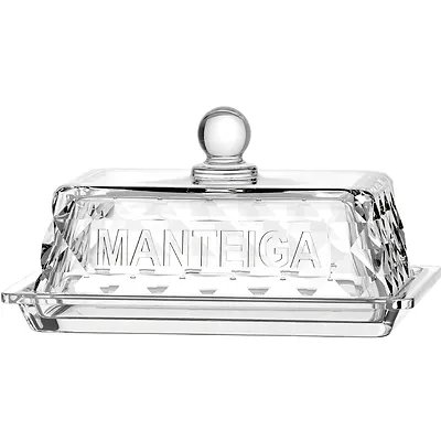 Manteigueira Memory Transparente 16cm — imagem 3