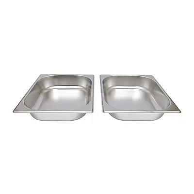 Rechaud Retangular Duplo Tampa Fixa 6L — imagem 3