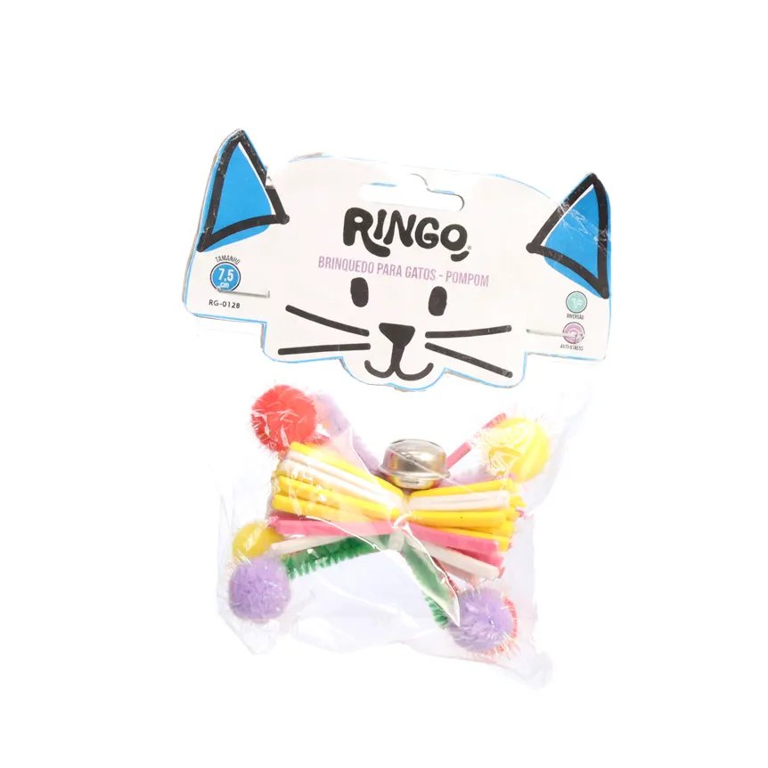 Brinquedo para Gato Pompom Guizo 7,5cm — imagem 3