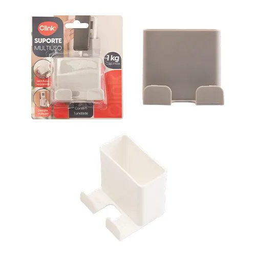Suporte Multiuso Plástico 6,5 cm x 6 cm x 6 cm — imagem 3