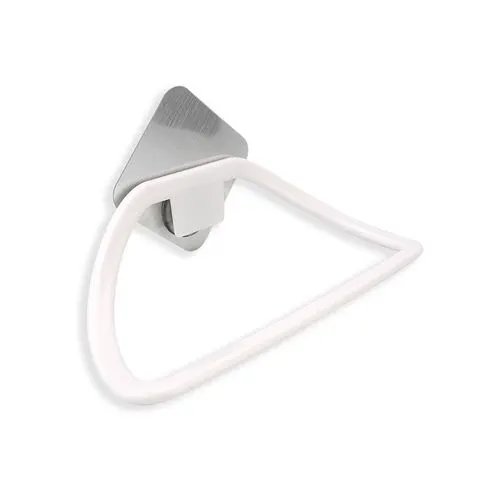 Porta Toalha Adesivo Plástico 18 cm x 9,5 cm x 0,5 cm — imagem 3