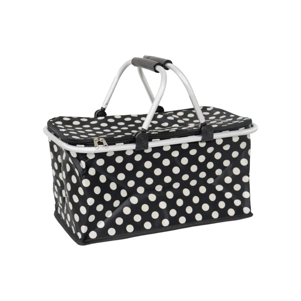 Cesta Térmica Camping Dobrável Sortida 47X28X24cm / 30 Litros