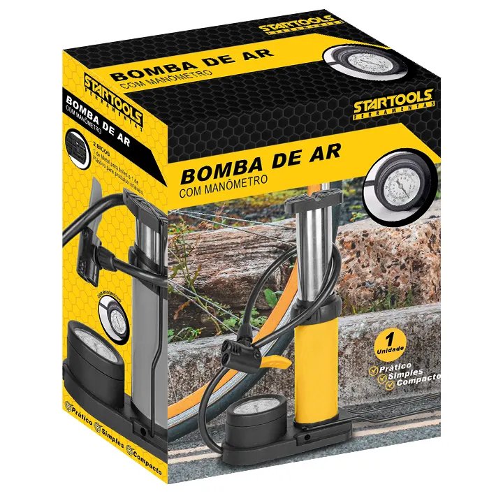 Bomba de Ar com Medidor — imagem 3