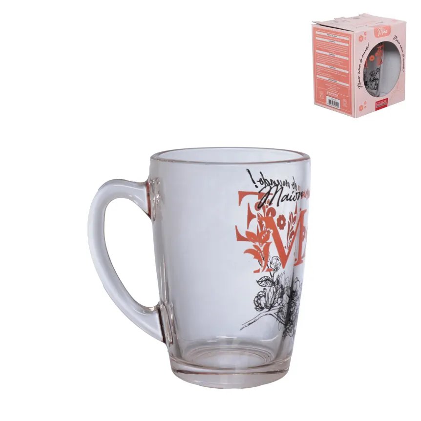 Caneca Vidro Mãe Amor Mund 320ml — imagem 3