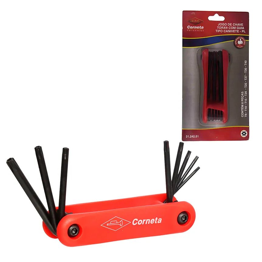 Torx Canv Guia PL T9-T40 Jogo 8 Peças — imagem 2