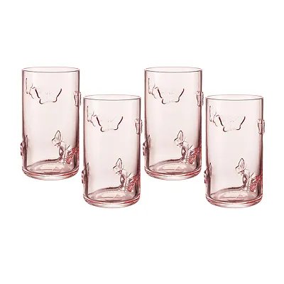 Copo Long Drink Butterfly 460ml 4 Peças — imagem 2