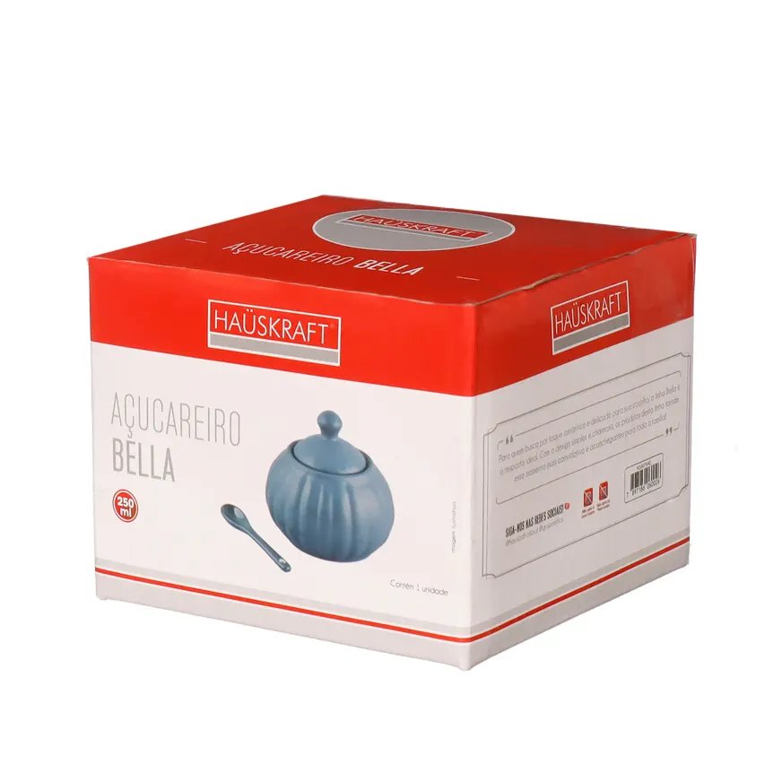 Açucareiro Bella Azul 250ml — imagem 3