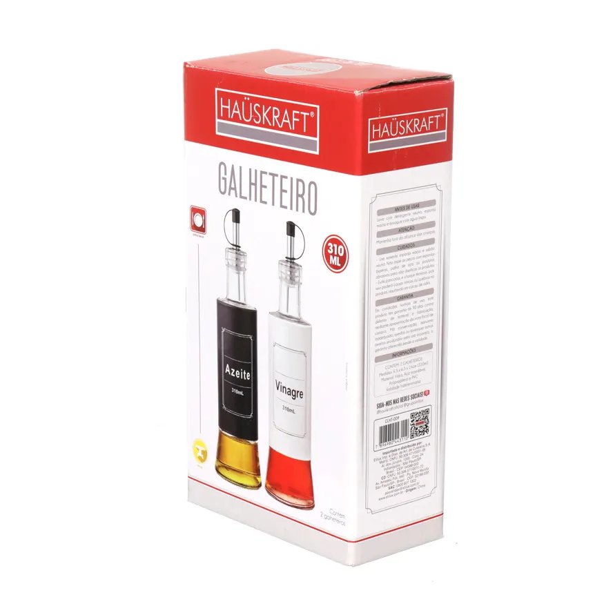 Galheteiro Vidro 310ml 2 Peças — imagem 4