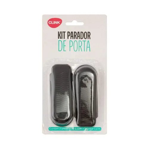 Parador Porta KIT 2 Pçs Borracha 9,5 cm x 3,5 cm x 1,5 cm — imagem 3