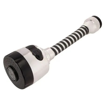Extensor Torneira Arejador Aço INOX e Plástico PP 17 cm x 5 cm — imagem 2
