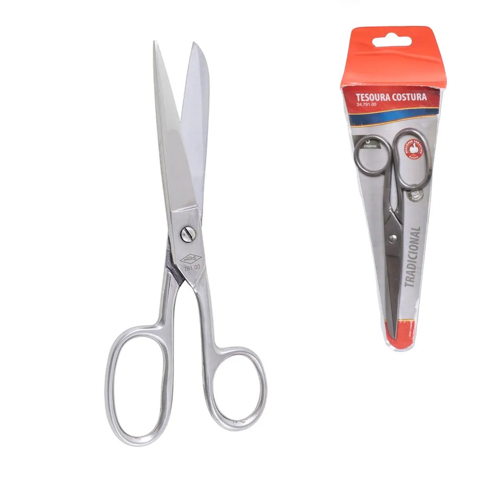 Tesoura Tradicional Costura 6" — imagem 2