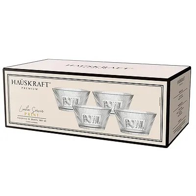 Bowl Print Transparente 280ml 4 Peças — imagem 2