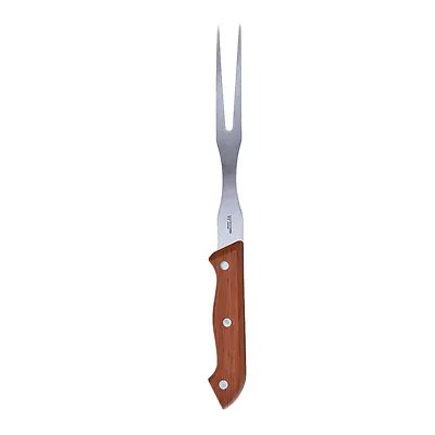 Utensílios Churrasco Cabo Marrom 2 Peças — imagem 2