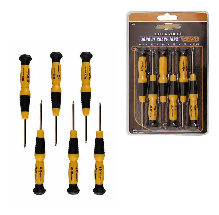 Chave Torx Precisão Cabo 6 Peças — imagem 2