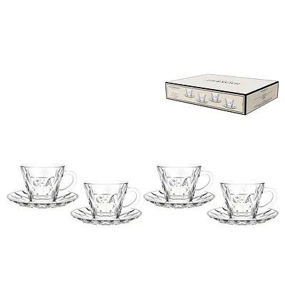 Xícara de Chá Memory Transparente 180ml 4 Peças — imagem 2