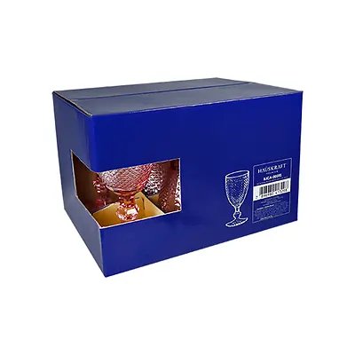 Taça Água/Vinho BJ Rosa 320ml 6 Peças — imagem 4