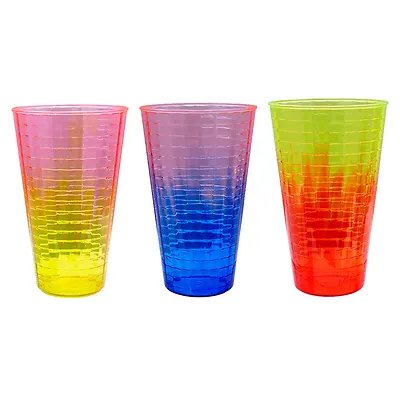Copo Degradê Quadricular 600ml — imagem 2