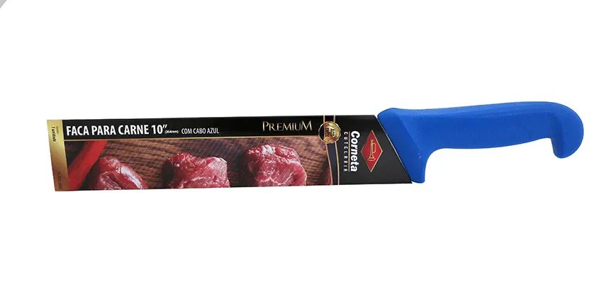 Faca para Carne Cabo Azul Premium 10" — imagem 3