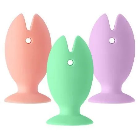 Suporte Escova Dente Silicone 2,5 cm x 2 cm x 4,5 cm — imagem 2