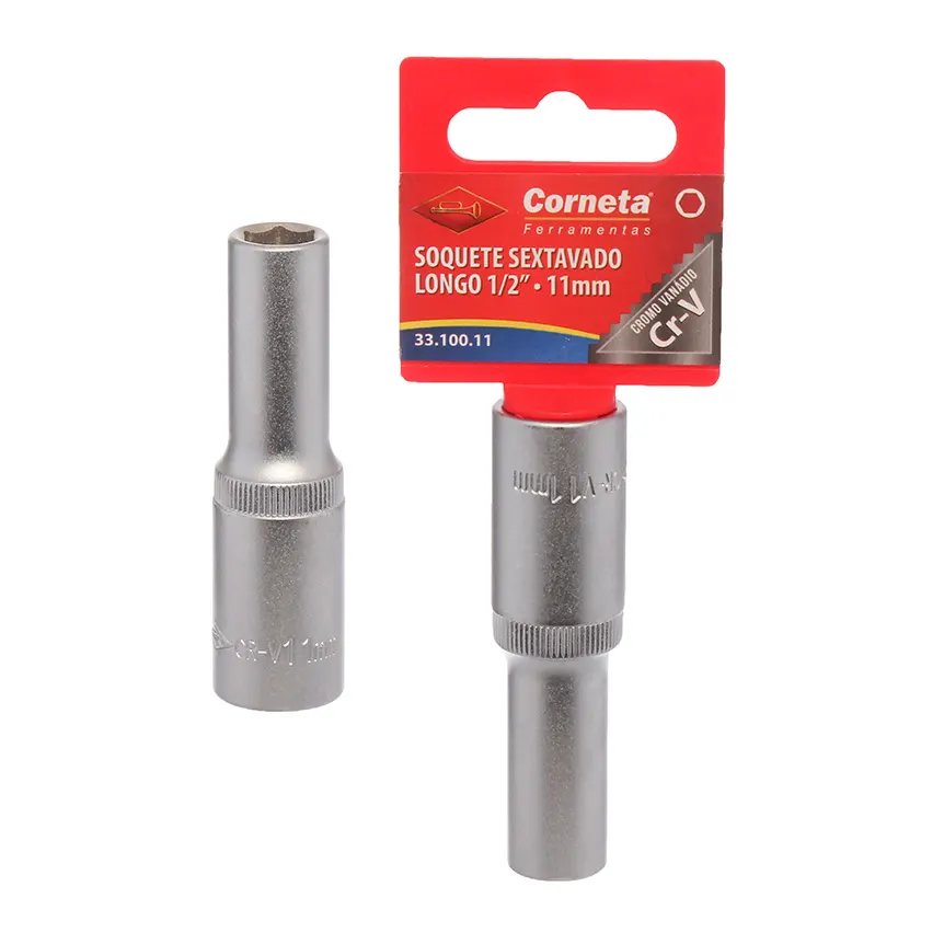 Soquete Sextavado Longo 1/2 11mm — imagem 2