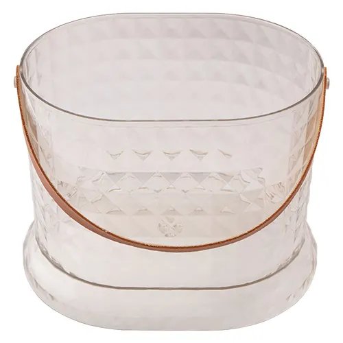 Balde Gelo Plástico PET 23 cm x 17,5 cm x 17,5 cm — imagem 2