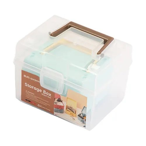KIT 2 Cestos Organizadores Plástico PP 10 cm x 8,5 cm x 7,5 cm — imagem 2