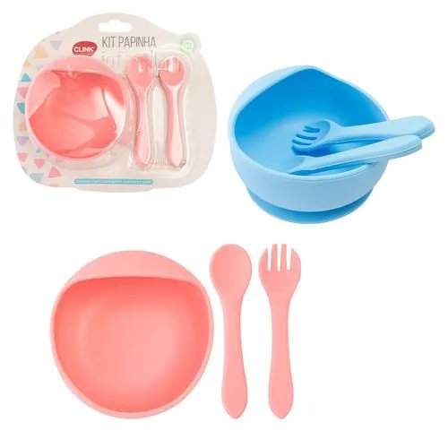 KIT Papinha 3 Pçs Silicone 12 cm x 12 cm x 8 cm — imagem 2