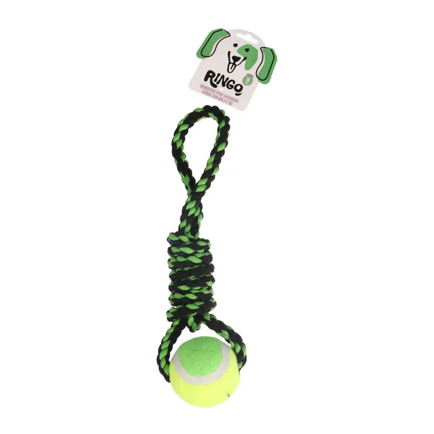 Brinquedo para Cão Corda Bola no 30cm — imagem 3