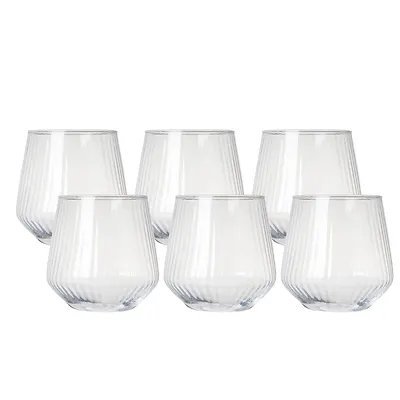 Copo Blow Transparente 380ml 6 Peças — imagem 2
