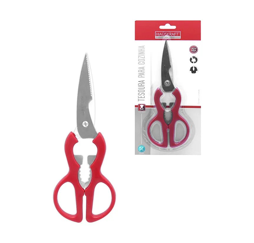 Tesoura Cozinha Inox Sortida 8" — imagem 3