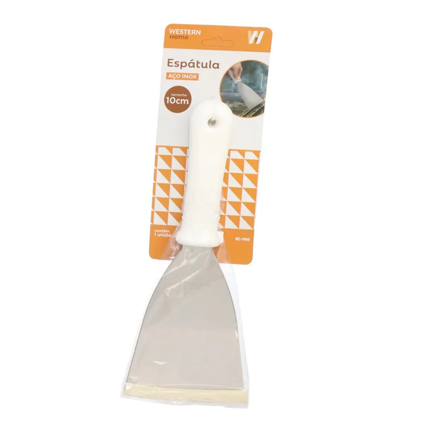 Espátula Reta Inox 100mm — imagem 3