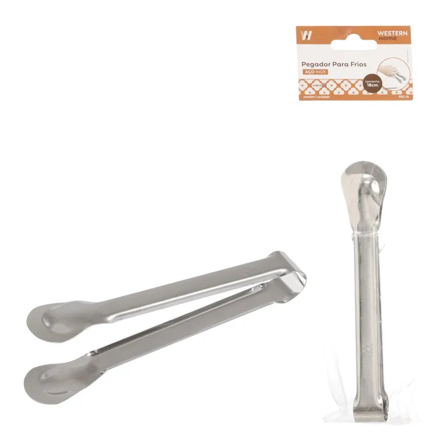 Pegador Frios Inox 18cm — imagem 2