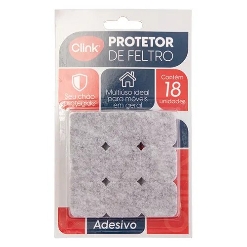 Protetor Quadrado Feltro 3 cm x 3 cm — imagem 3