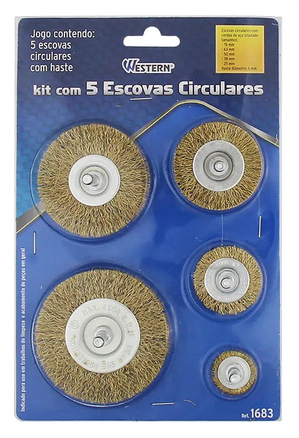 Escovas de Aço 5 Peças — imagem 2