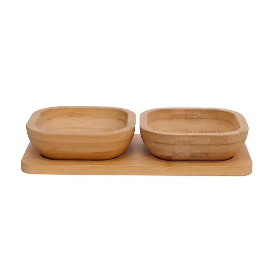 Conjunto Petisqueira Bambu 3 Peças — imagem 3